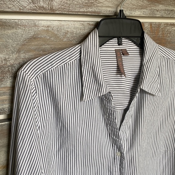 Brina & Em Button Down Top - Picture 2 of 7